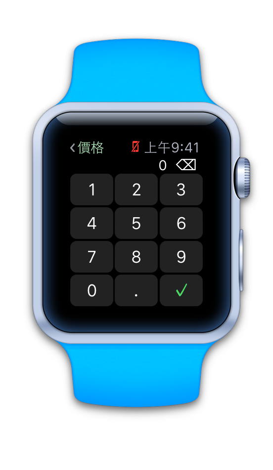 Apple Watch 输入价格